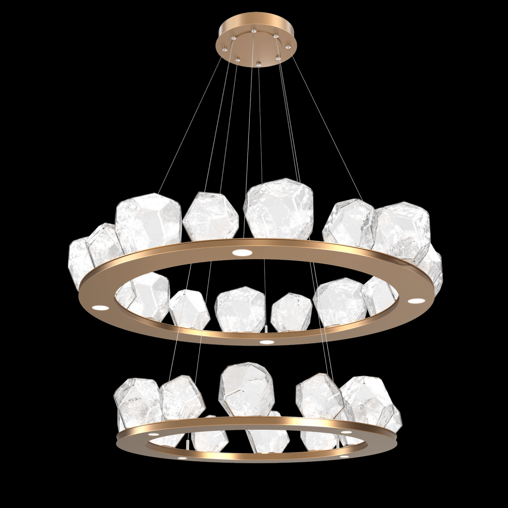 Gem Two-Tier Ring