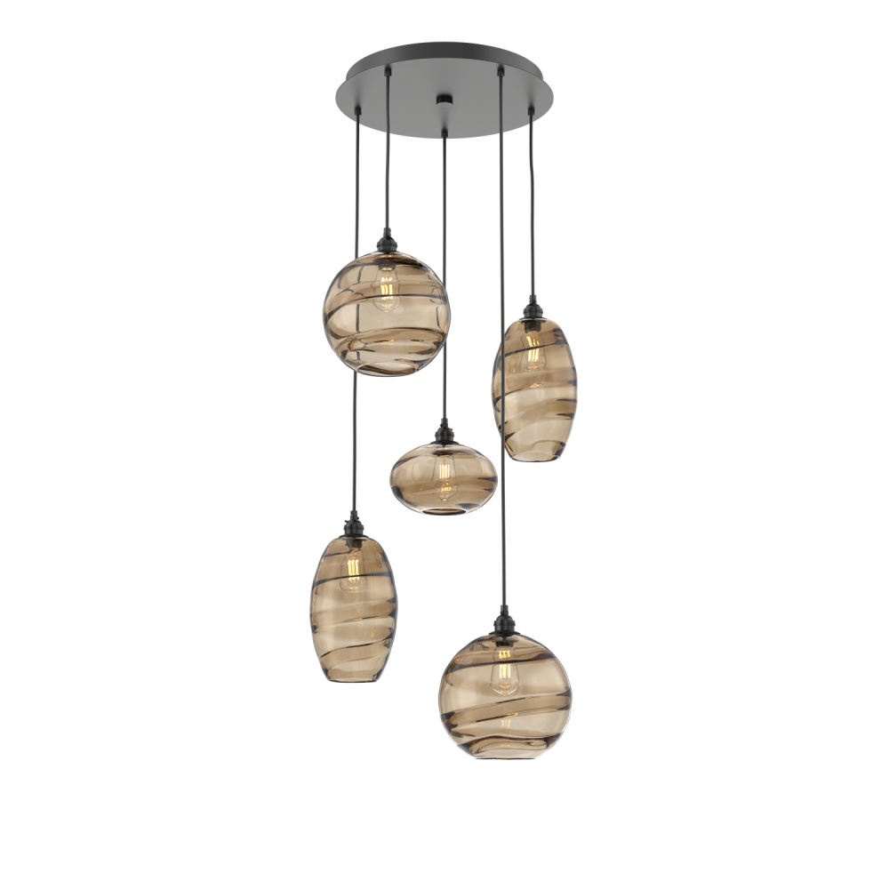 Misto Round 5pc Multi-Pendant