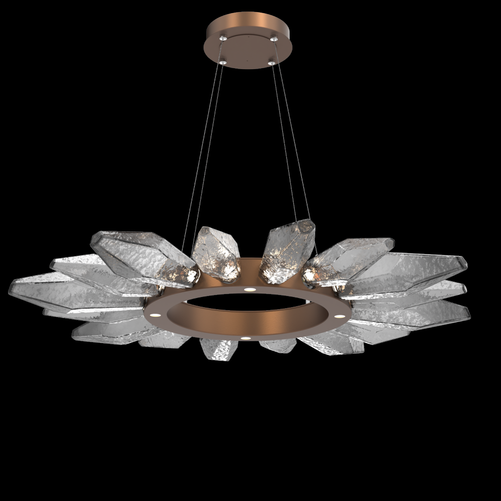 Rock Crystal Radial Ring - 42