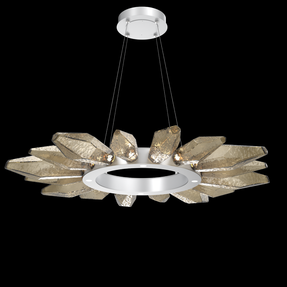 Rock Crystal Radial Ring - 42