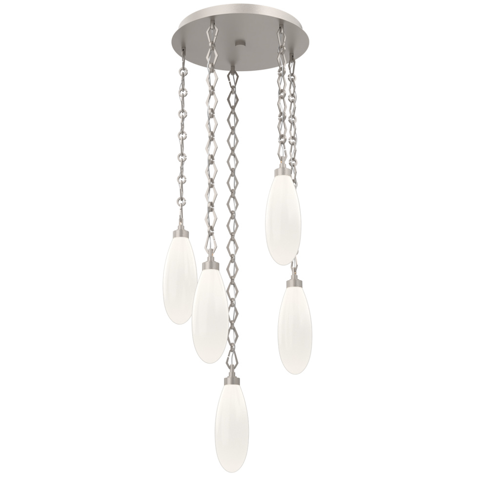 Fiori Round 5pc Multi-Pendant Chain