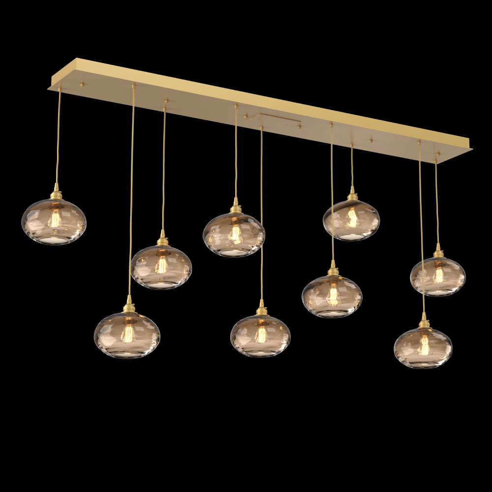 Coppa Linear 9pc Multi-Pendant