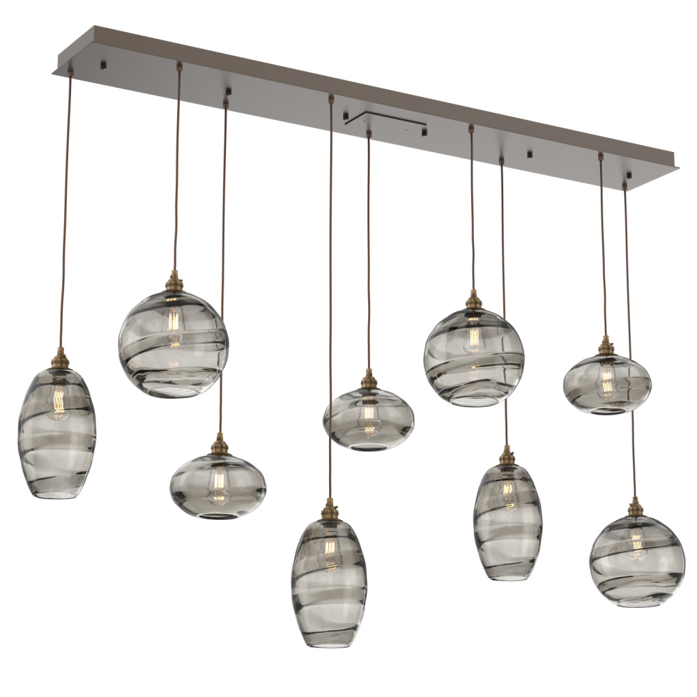 Misto Linear 9pc Multi-Pendant