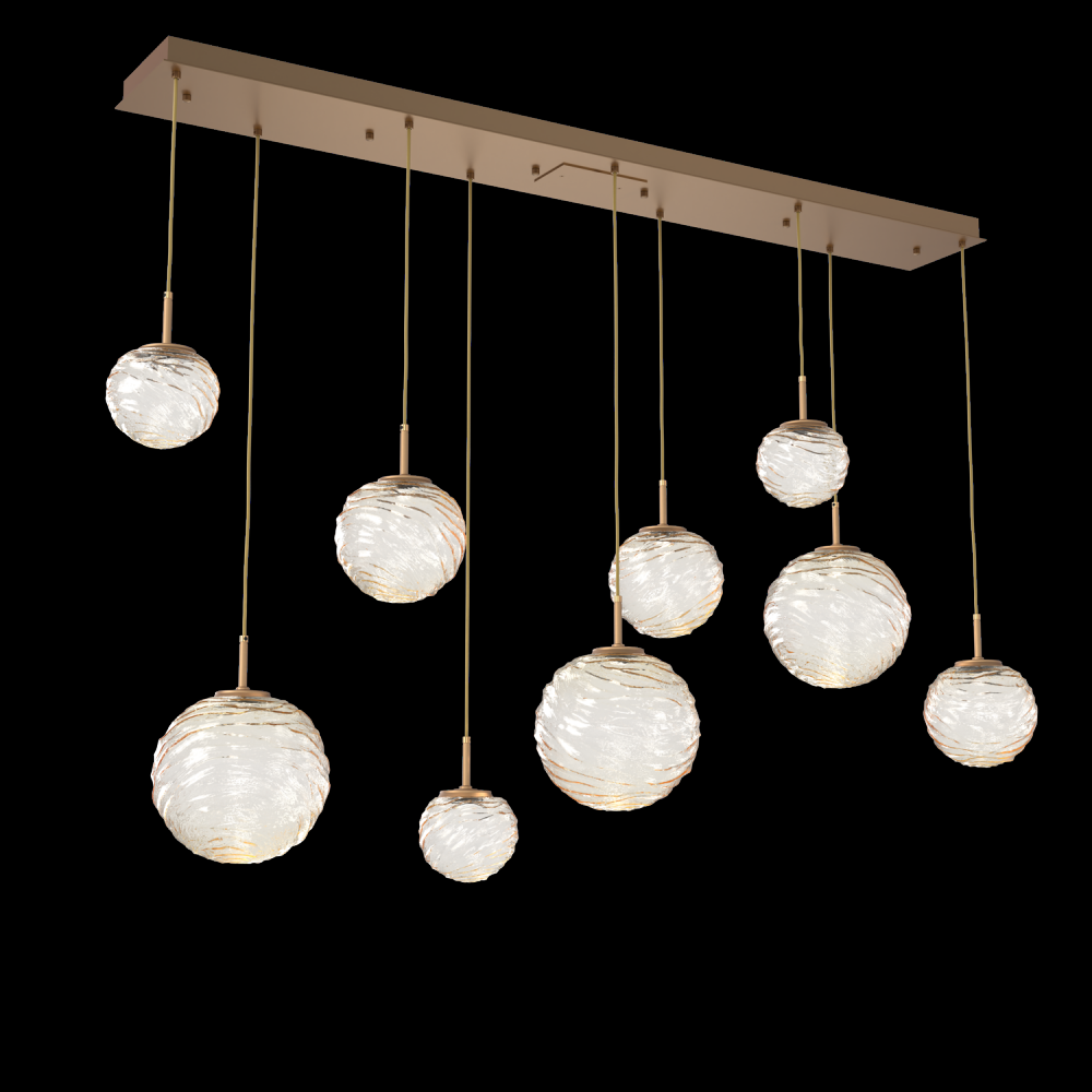Gaia Linear 9pc Multi-Pendant