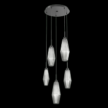 Hammerton CHB0049-05-MB-RS-C01-L3 - Aalto Round 5pc Multi-Pendant