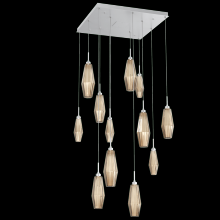 Hammerton CHB0049-12-CS-RB-C01-L3 - Aalto Square 12pc Multi-Pendant
