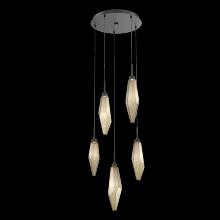 Hammerton CHB0050-05-MB-CB-C01-L3 - Rock Crystal Round 5pc Multi-Pendant