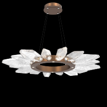 Hammerton CHB0050-42-BB-CC-CA1-L1 - Rock Crystal Radial Ring - 42