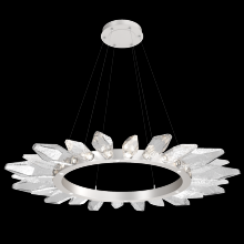 Hammerton CHB0050-56-BS-CC-CA1-L1 - Rock Crystal Radial Ring - 56