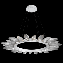 Hammerton CHB0050-56-CS-CS-CA1-L1 - Rock Crystal Radial Ring - 56