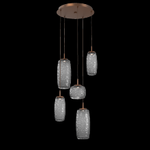 Hammerton CHB0091-05-BB-S-C01-L1 - Vessel Round 5pc Multi-Pendant