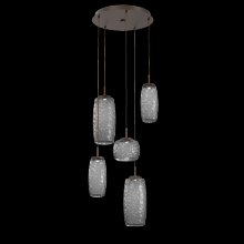 Hammerton CHB0091-05-FB-S-C01-L3 - Vessel Round 5pc Multi-Pendant