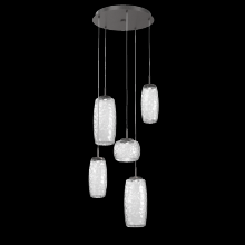 Hammerton CHB0091-05-GP-C-C01-L1 - Vessel Round 5pc Multi-Pendant