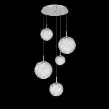 Hammerton CHB0092-05-CS-C-C01-L1 - Gaia Round 5pc Multi-Pendant