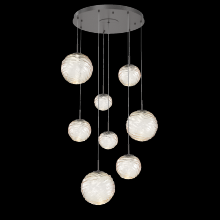 Hammerton CHB0092-08-GP-A-C01-L1 - Gaia Round 8pc Multi-Pendant