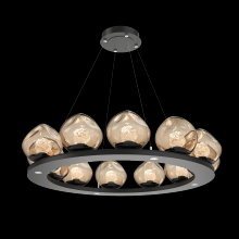 Hammerton CHB0095-0C-MB-FB-CA1-L1 - Luna Ring - 36-Inch