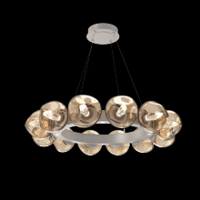 Hammerton CHB0095-36-BS-GB-CA1-L3 - Luna Radial Ring - 36-Inch