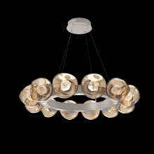 Hammerton CHB0095-36-BS-ZB-CA1-L3 - Luna Radial Ring - 36-Inch
