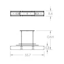 Hammerton PLB0026-0E-GB-SG-001-L1 - Urban Loft Parallel Linear - 55-Inch (LED)