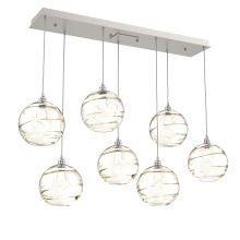 Hammerton PLB0047-07-BS-OA-C01-E2 - Terra Linear 7pc Multi-Pendant