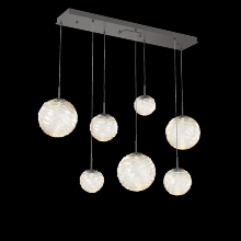 Hammerton PLB0092-07-GP-A-C01-L3 - Gaia Linear 7pc Multi-Pendant