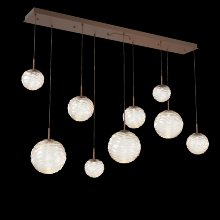 Hammerton PLB0092-09-BB-A-C01-L1 - Gaia Linear 9pc Multi-Pendant