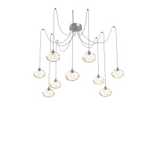 Hammerton SCB0036-09-BS-OA-C01-E2 - Coppa Round 9pc Swag Multi-Pendant