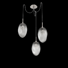 Hammerton SCB0067-03-BS-ZS-C01-L3 - Meteo Round 3pc Swag Multi-Pendant