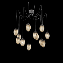 Hammerton SCB0067-12-GP-GB-C01-L3 - Meteo Round 12pc Swag Multi-Pendant