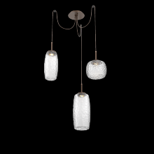 Hammerton SCB0091-03-BB-C-C01-L1 - Vessel Round 3pc Swag Multi-Pendant
