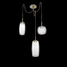 Hammerton SCB0091-03-GB-C-C01-L1 - Vessel Round 3pc Swag Multi-Pendant