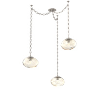 Hammerton SNB0064-03-BS-A-CH1-E2 - Nova Round 3pc Swag Multi-Pendant Chain (Bulb)