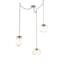 Hammerton SNB0065-03-BS-A-CH1-E2 - Cosmos Round 3pc Swag Multi-Pendant Chain (Bulb)