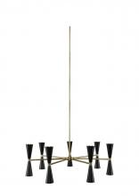Kalco 310471BVB - Milo 7 Arm Chandelier
