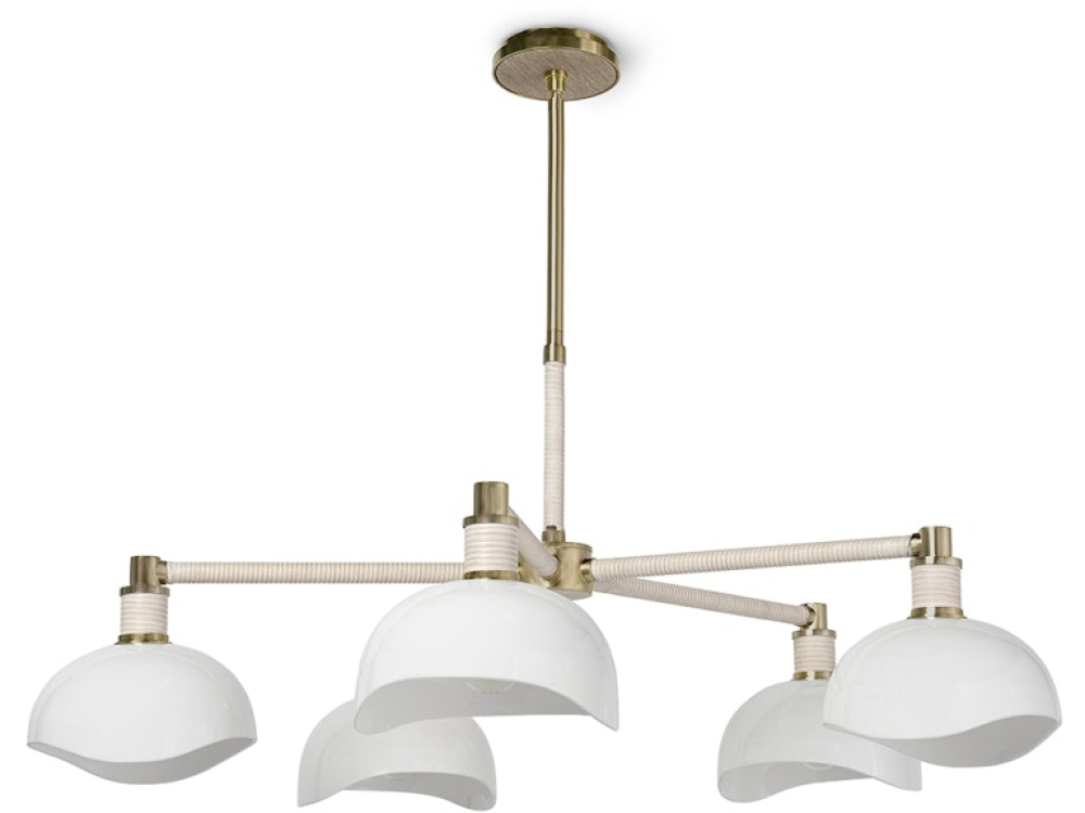 BROOKLYN CHANDELIER LARGE OAK