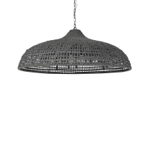 Palecek 2365-31 - WESTERLY OUTDOOR CHANDELIER 42" CHARCOAL