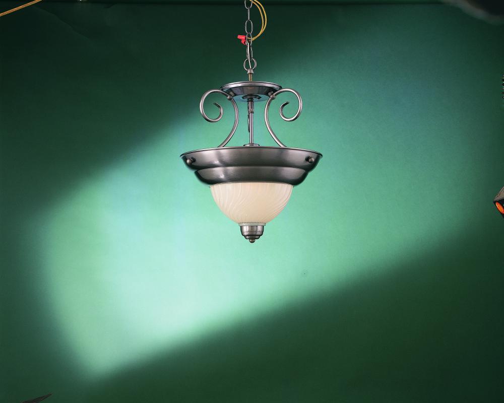 1-LIGHT SEMI FLUSH MOUNT