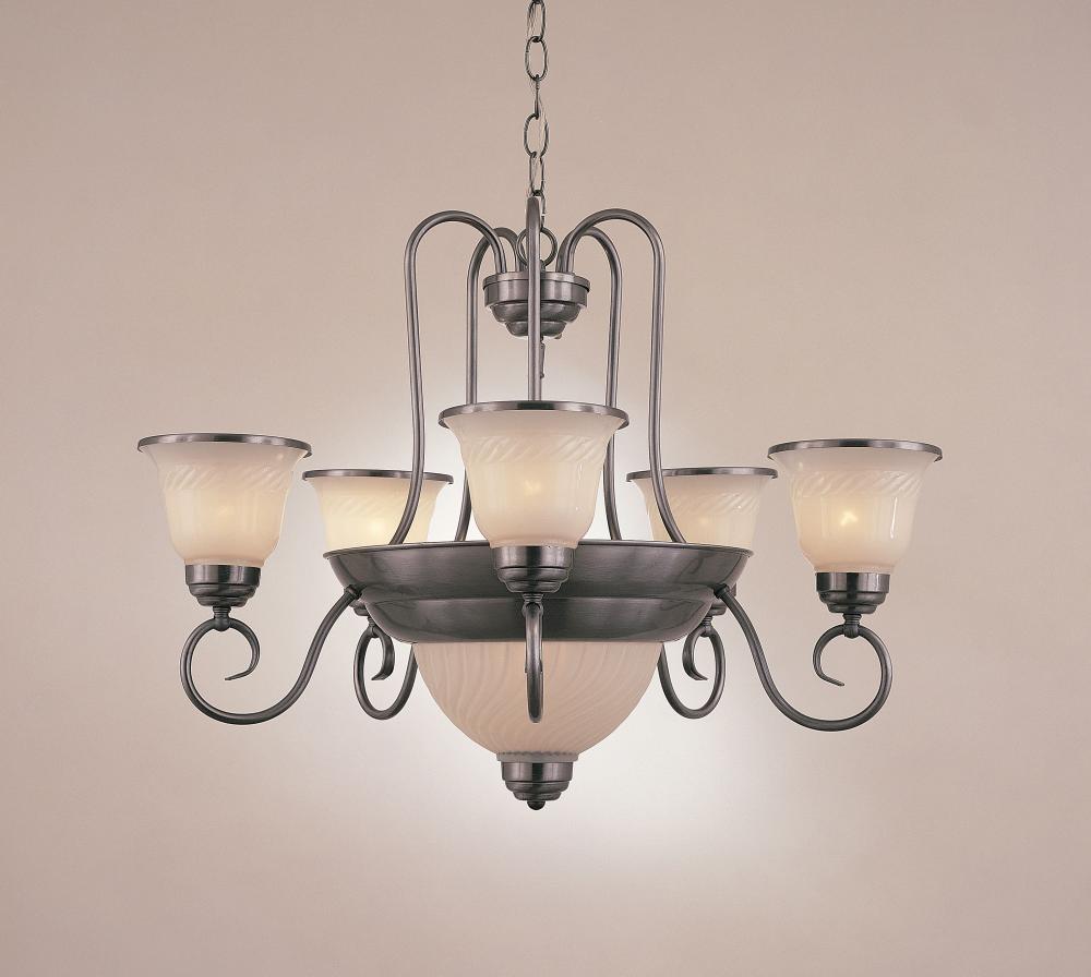 5-LIGHT CHANDELIER
