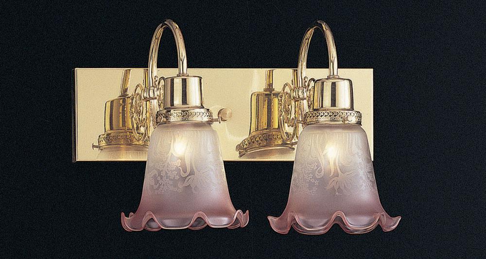 2-LIGHT BATH AND VANITY WALL SCONCE