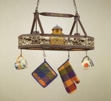 Hi-Lite MFG Co. H-72Y-D-11 - 2-LITE POT RACK