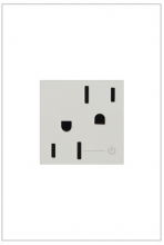 Legrand ARCH152W10 - adorne 15A Tamper-Resistant Half-Controlled Outlet, White