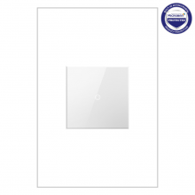 Legrand ASTH1532W2 - adorne Touch Switch, White, with Microban