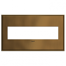 Legrand AWC4GCOF4 - adorne Coffee Four-Gang Screwless Wall Plate
