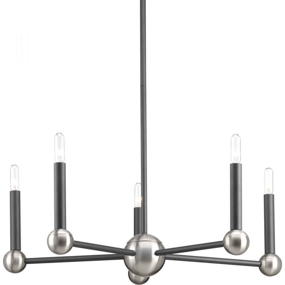 Foton Collection Five-Light Chandelier