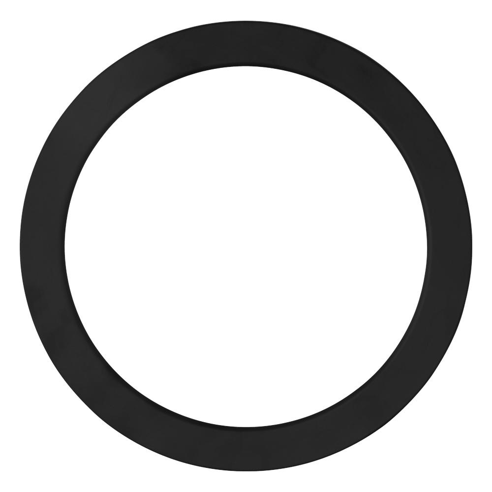 7" Black Round Magnetic Trim for Trago