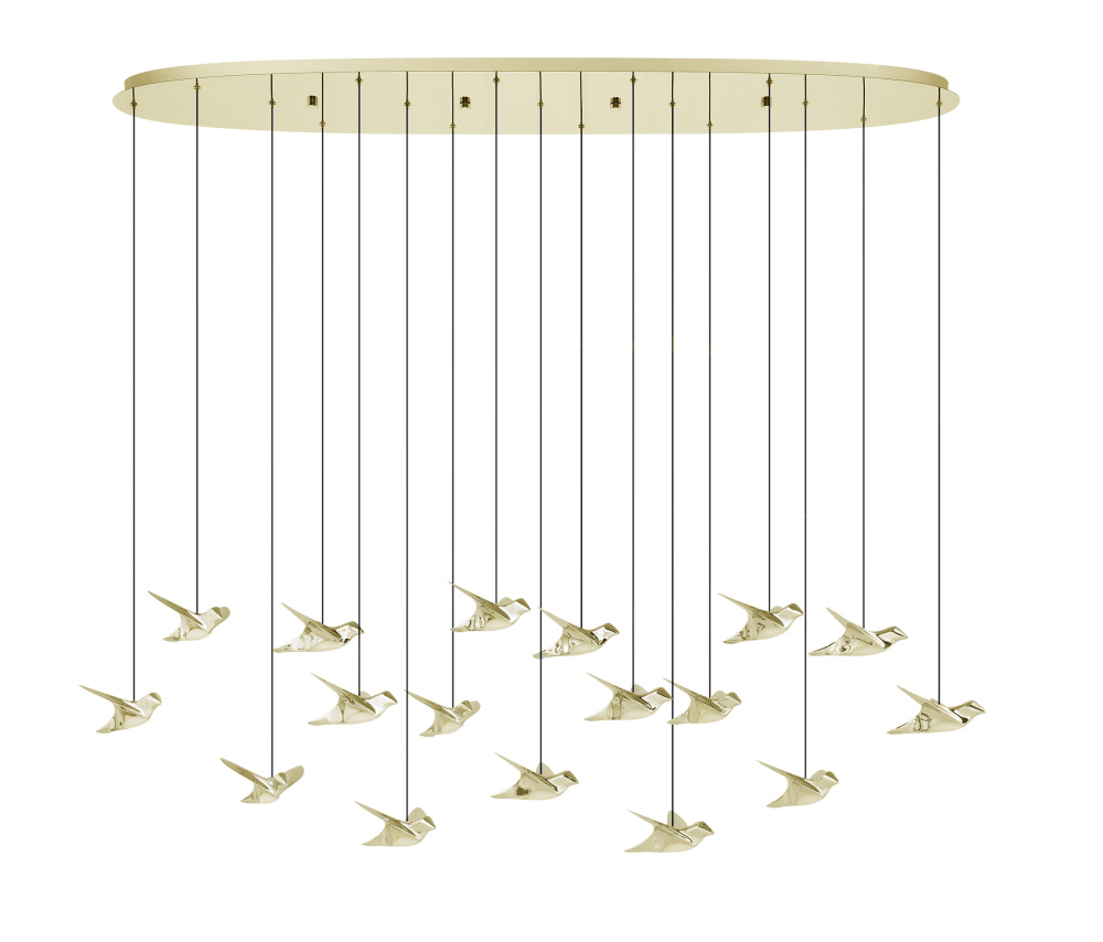 17L 3CCT LED Pendant Light