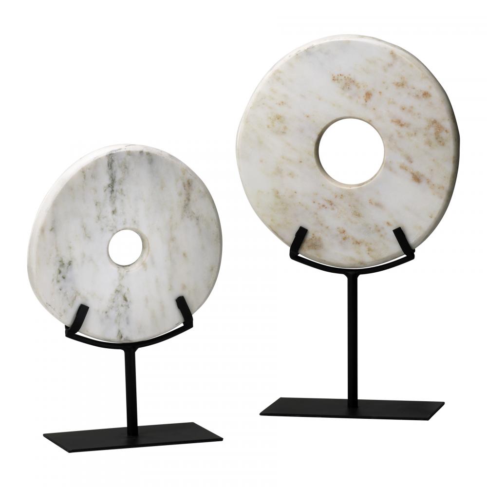 Disk On Stand | White | Small