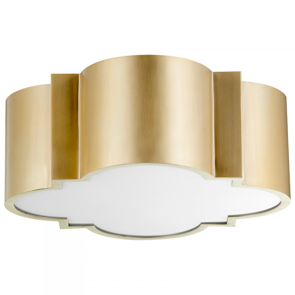 Wyatt 2 Light Ceiling Mount | Medium