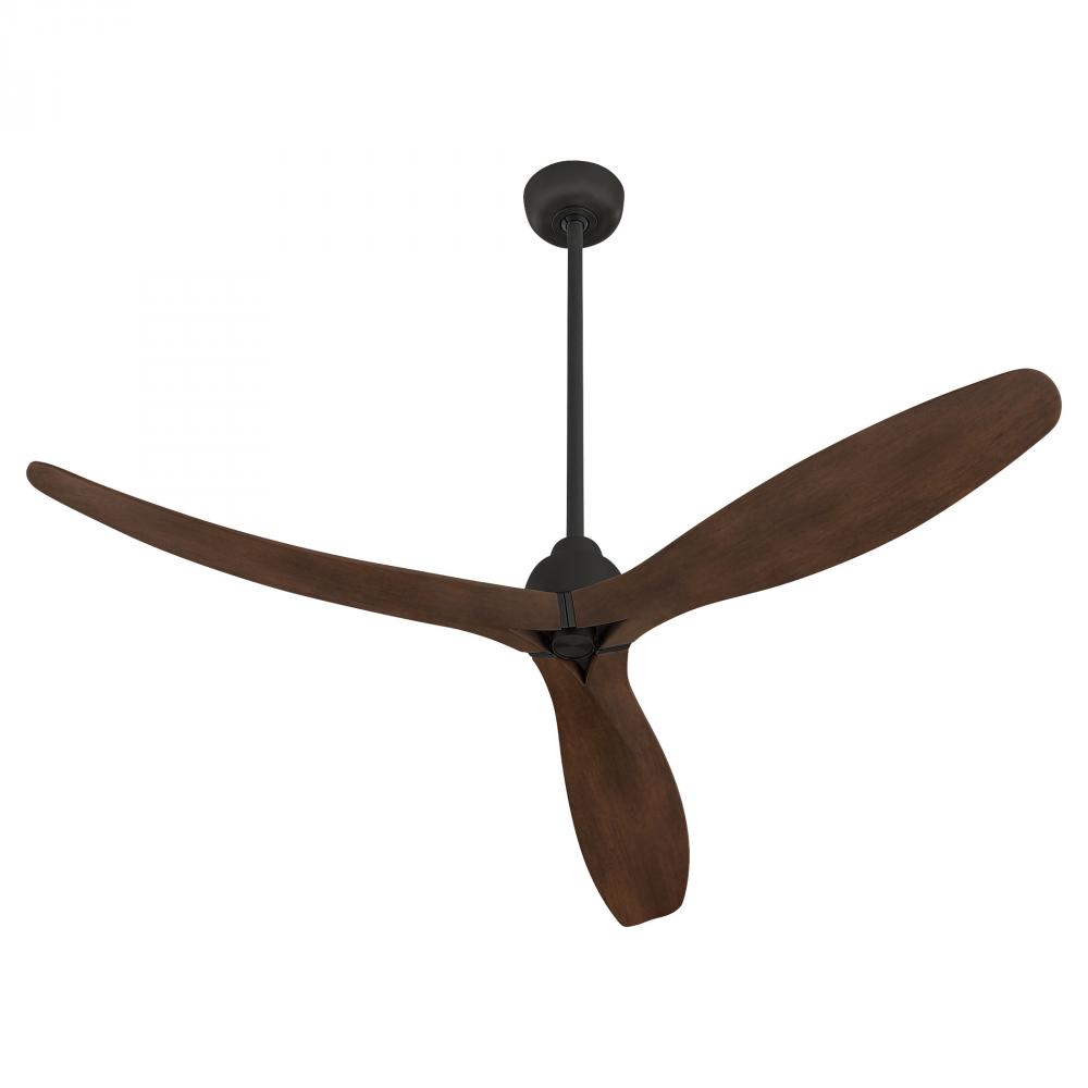 Bora Bora Ceiling Fan | Walnut | Black