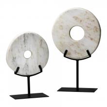 Cyan Designs 02309 - Disk On Stand | White | Large